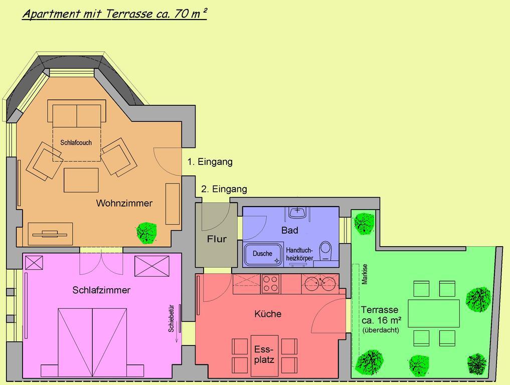 Sonnenhaus Ferienwohnungen Traben-Trarbach Exterior foto
